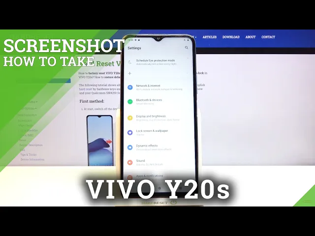 Video thumbnail for How to Take Screenshot in VIVO Y20s – Capture Screen