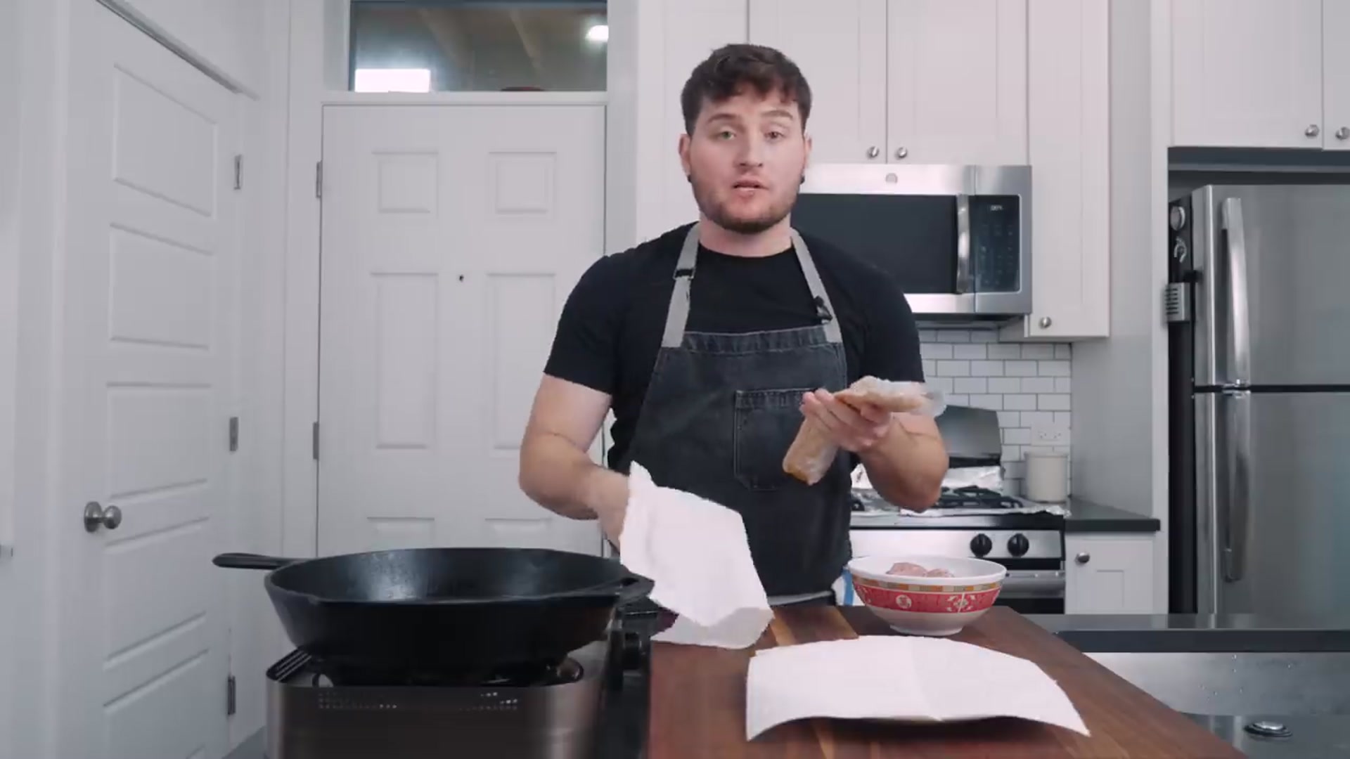 Video thumbnail for Which YouTube Chef Has The BEST Breakfast Sandwich (Joshua Weissman Matty Matheson or Brad Leone)(720P HD)