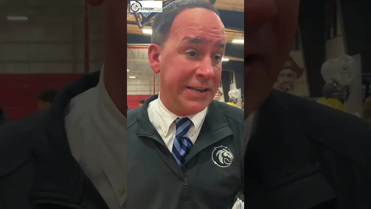 Video thumbnail for CBA Colts Postgame Interview: Coach Geoff Billet on Victory over Red Bank