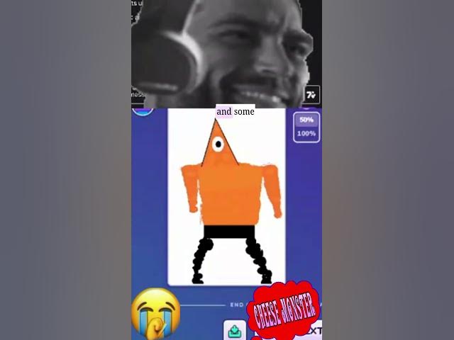 Video thumbnail for cheese monster #cheese #gartic #garticphone