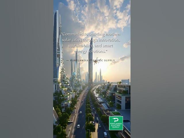 Video thumbnail for π Committed to Building Modern Solar Cities β‘π