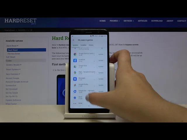 Video thumbnail for How to Update Apps in ALCATEL 1X – Apps Actualizations