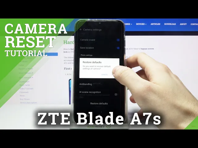 Video thumbnail for How to Reset Camera in ZTE Blade A7s – Restore Camera Defaults