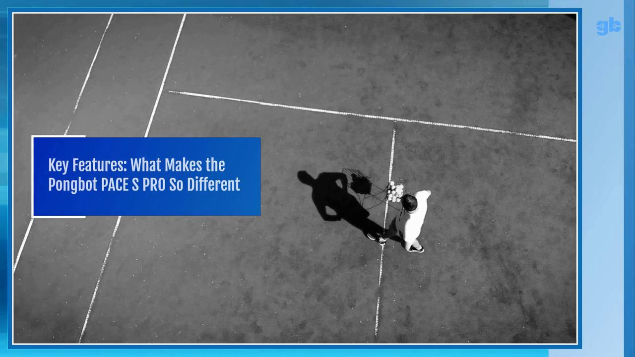 Video thumbnail for Pongbot PACE S PRO: The AI Tennis Training Robot That Makes the Perfect Christmas Gift