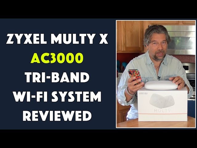 Video thumbnail for ZYXEL Multy X AC3000 Mesh Wi FI System - Reviewed