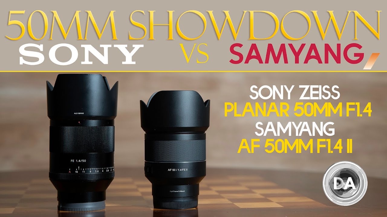 Video thumbnail for 50mm Showdown: Samyang 50mm F1.4 II vs Sony Planar 50mm 1.4