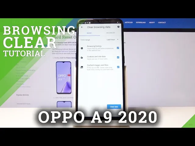 Video thumbnail for How to Clear Browsing Data in OPPO A9 2020 - Erase Browser Storage