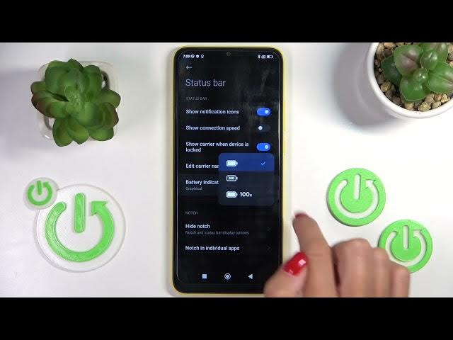 Video thumbnail for How to Turn On Battery Percentage on POCO C40