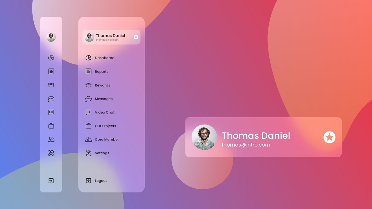 'Video thumbnail for How To Make Sidebar Menu On Website Using HTML And CSS'