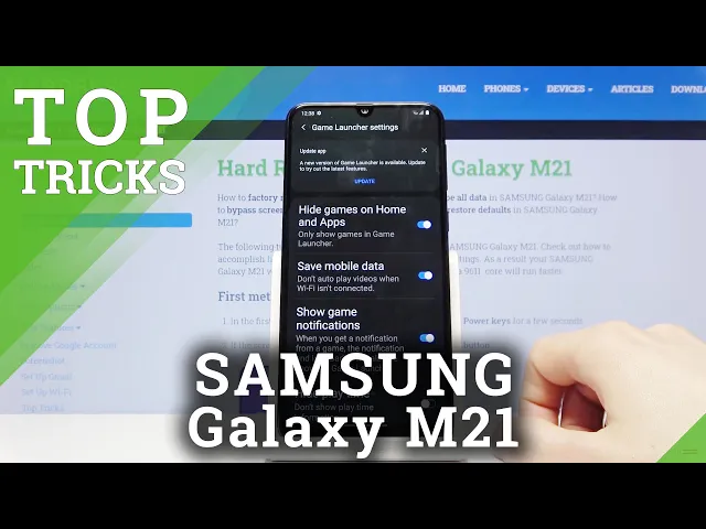Video thumbnail for SAMSUNG Galaxy M21 Top Tricks / The Best Tips