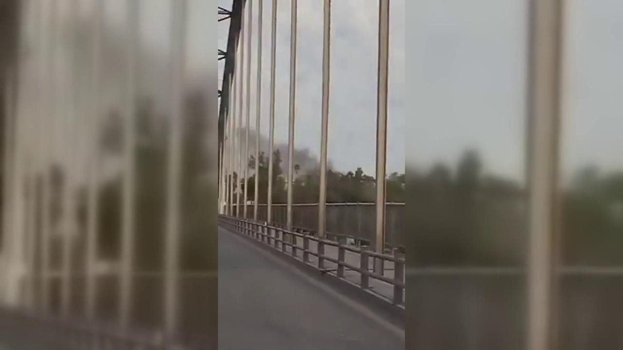 Video thumbnail for Iran: Smoke Rises Over Iranian City After U.S. Strikes.