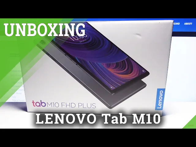 Video thumbnail for LENOVO Tab M10 Unboxing - What’s in the box