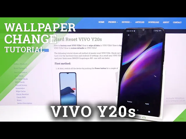 Video thumbnail for How to Find Stock Wallpapers in VIVO Y20s – Default Wallpapers