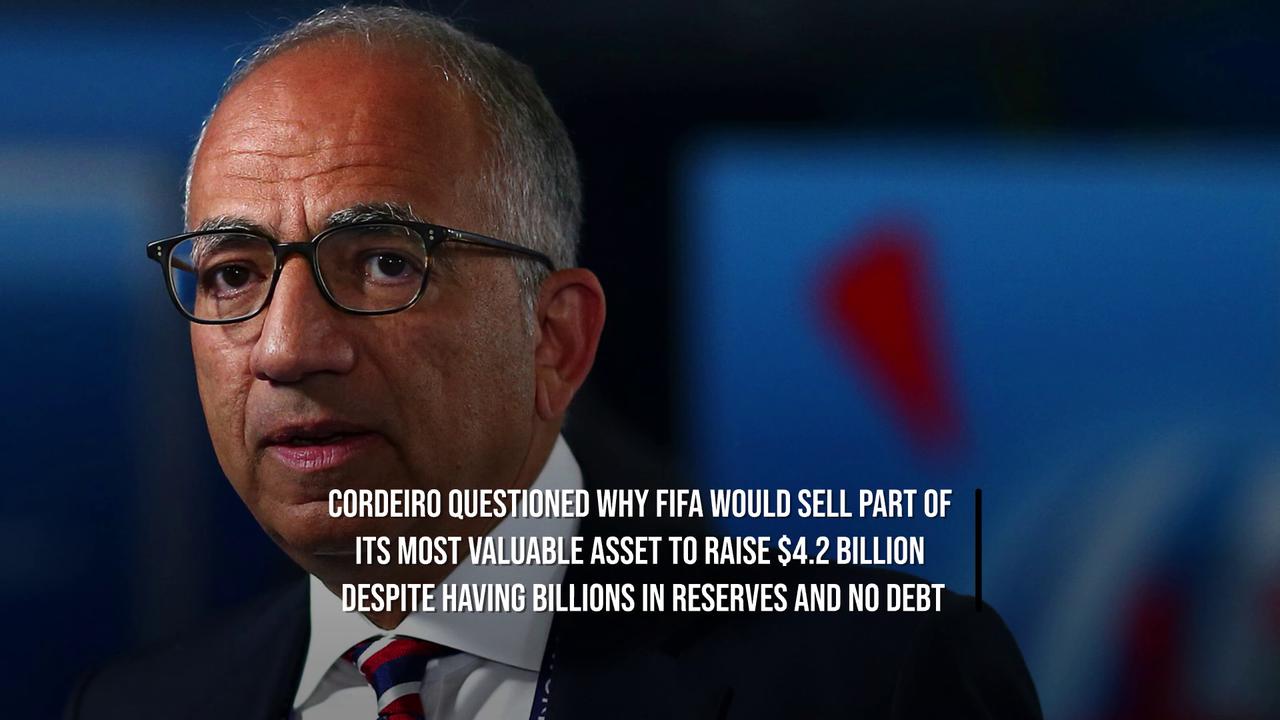 Video thumbnail for Infantino Adviser Quits Over FIFA Stake Sale Proposal.