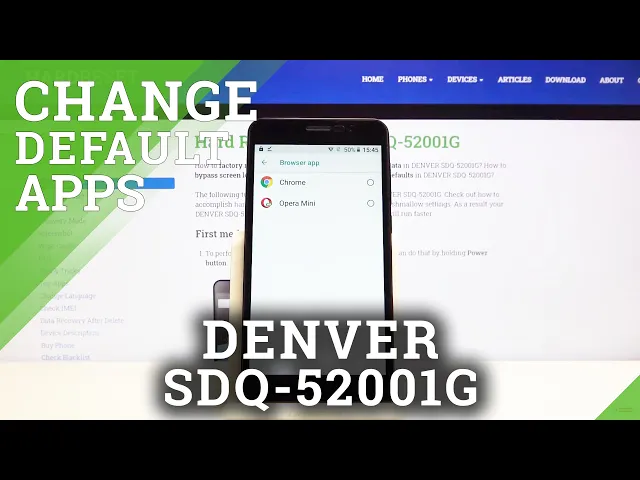 Video thumbnail for How to Change Default Apps List – Programs Settings on DENVER SDQ-52001G