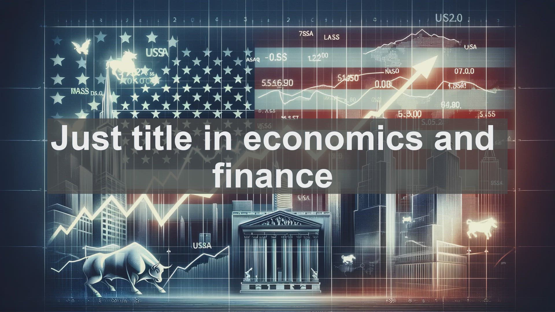 'Video thumbnail for Just title in economics and finance'