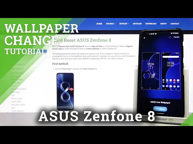 Video thumbnail for Asus Zenfone 8 - All Default Wallpapers