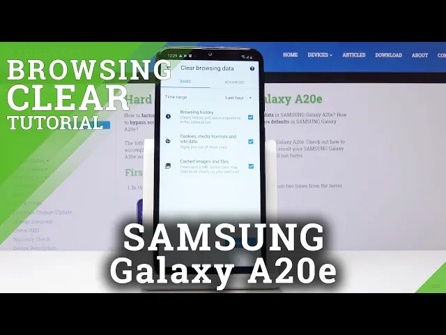 Video thumbnail for How to Reset Browser in SAMSUNG Galaxy A20e - Erase Browser History