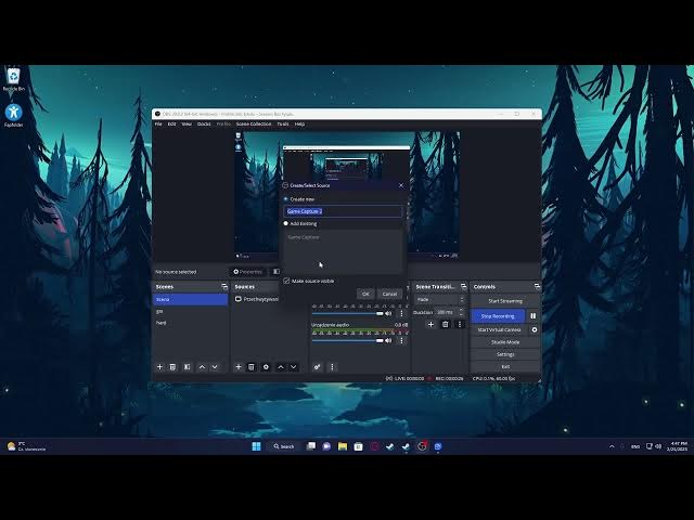 Video thumbnail for How To Fix Black Screen In OBS
