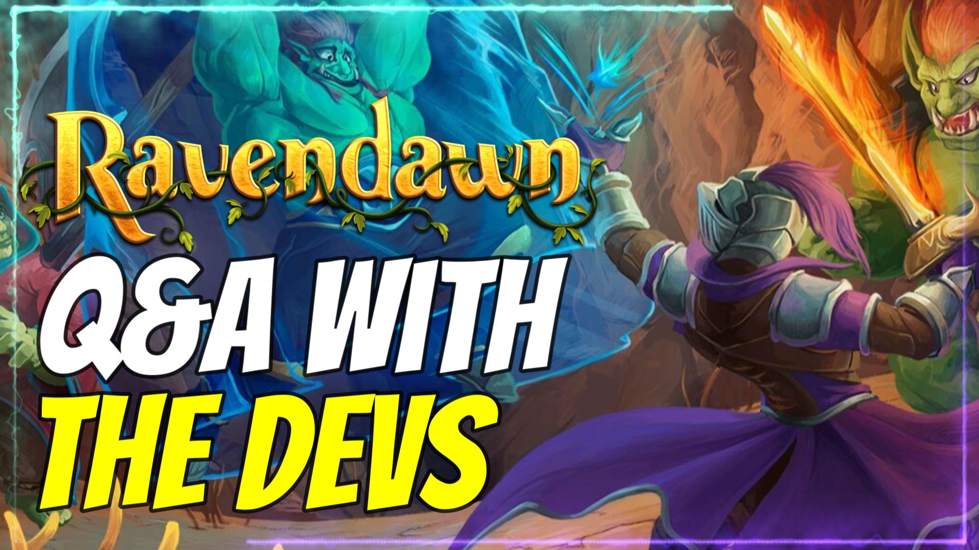 Video thumbnail for Q&A with the Ravendawn Devs! | @RavendawnOnline