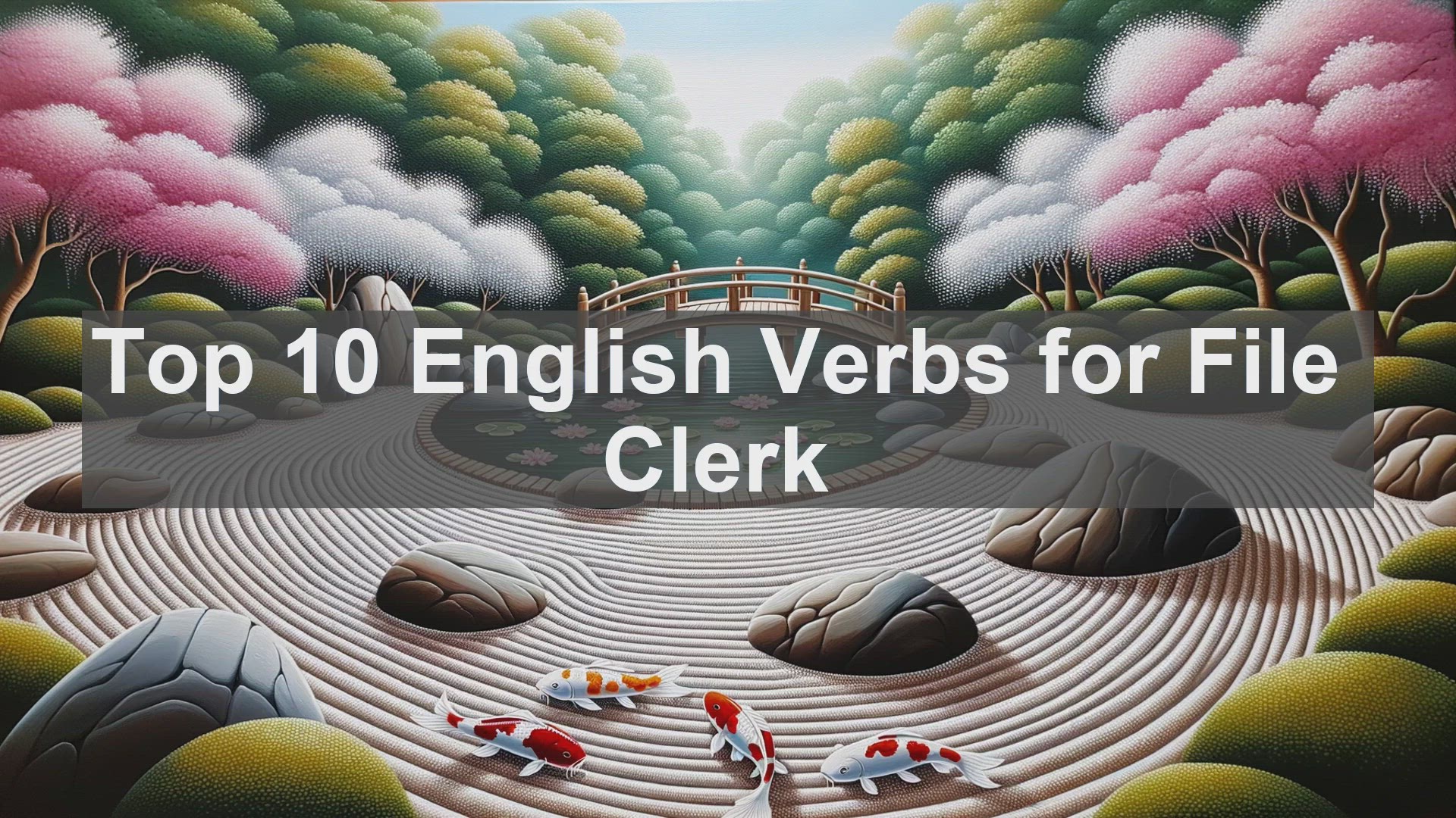 'Video thumbnail for Top 10 English Verbs for File Clerk'