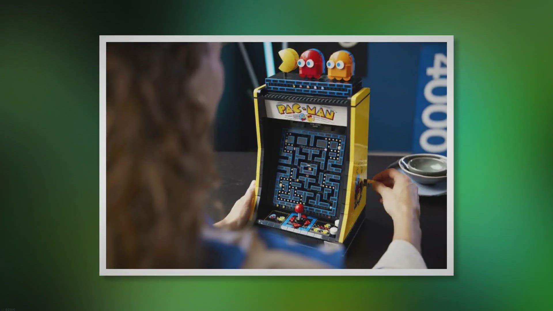 Video thumbnail for Lego releases 2,650-piece Pac-Man arcade set -