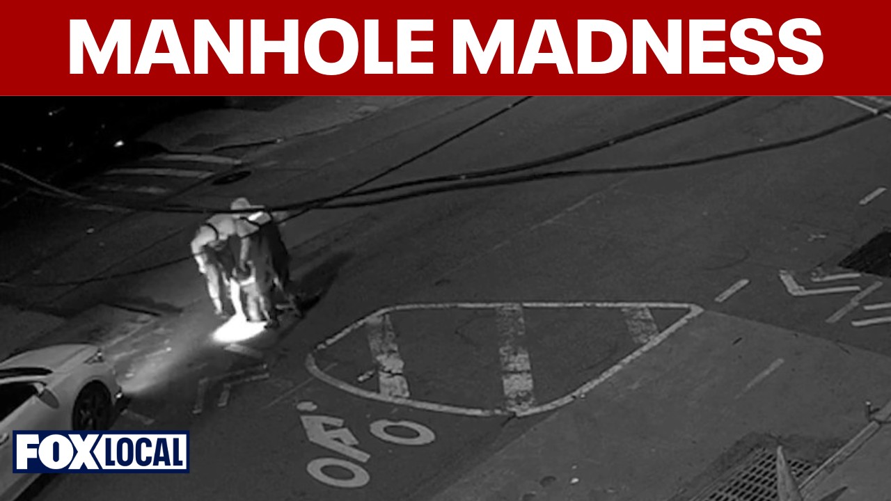 Video thumbnail for NYPD investigating reports of people climbing into NYC sewers
