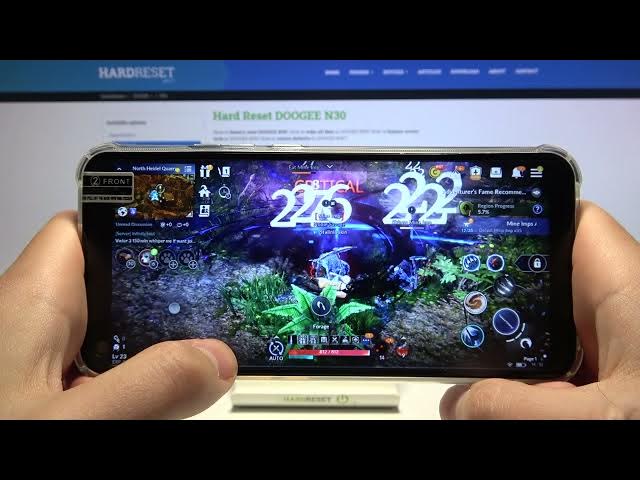 Video thumbnail for Black Desert Mobile Gameplay on Doogee N30 – Gaming Performance