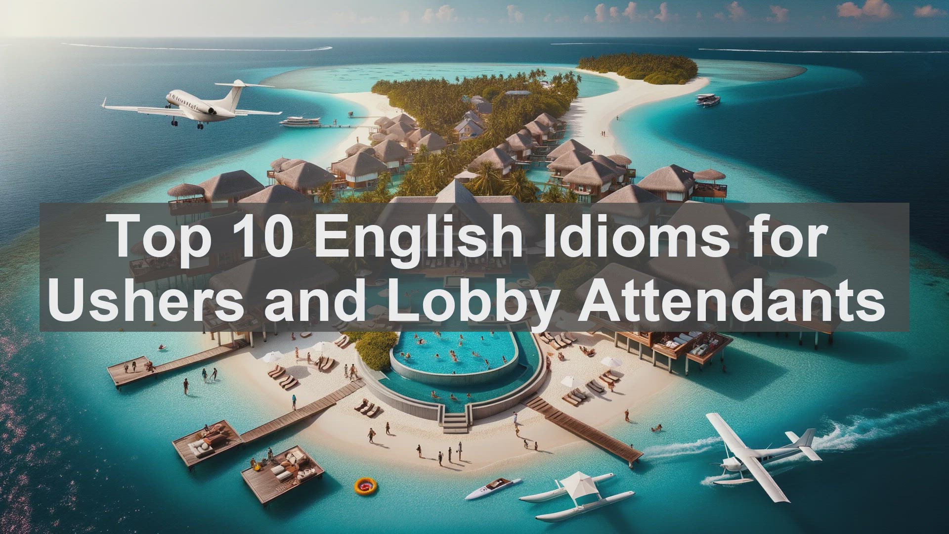 'Video thumbnail for Top 10 English Idioms for Ushers and Lobby Attendants'