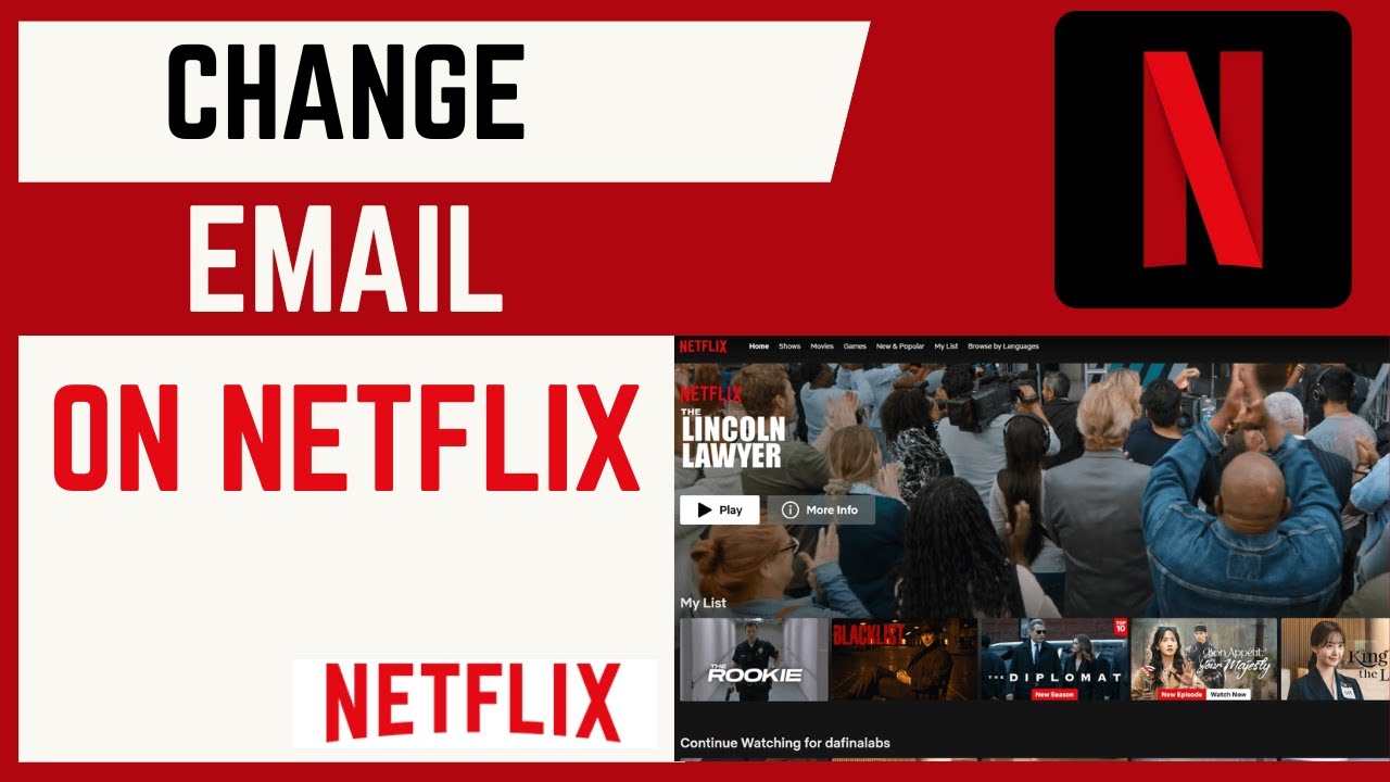 Video thumbnail for How To Change Email On Netflix Account