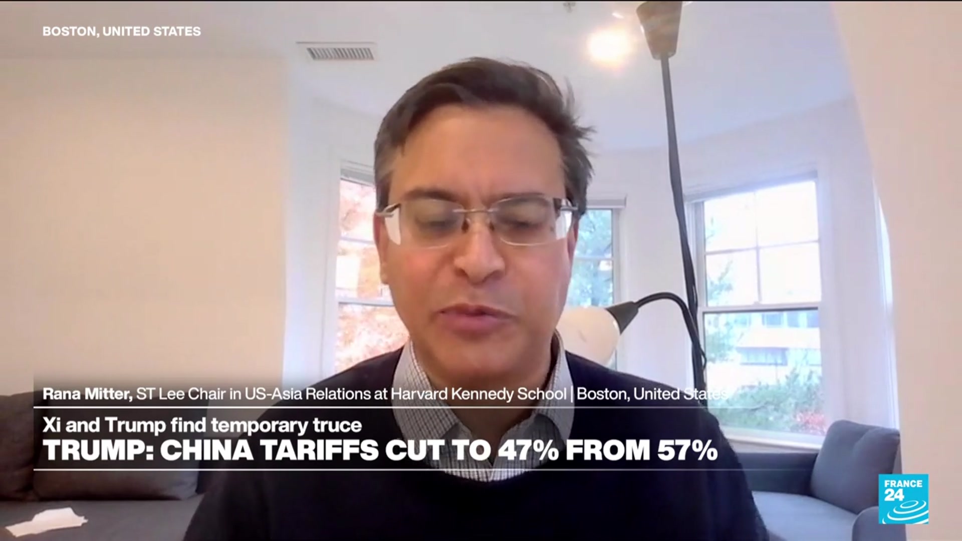 'Video thumbnail for Trump-Xi meeting brought back 'relative calm' on trade, expert says'