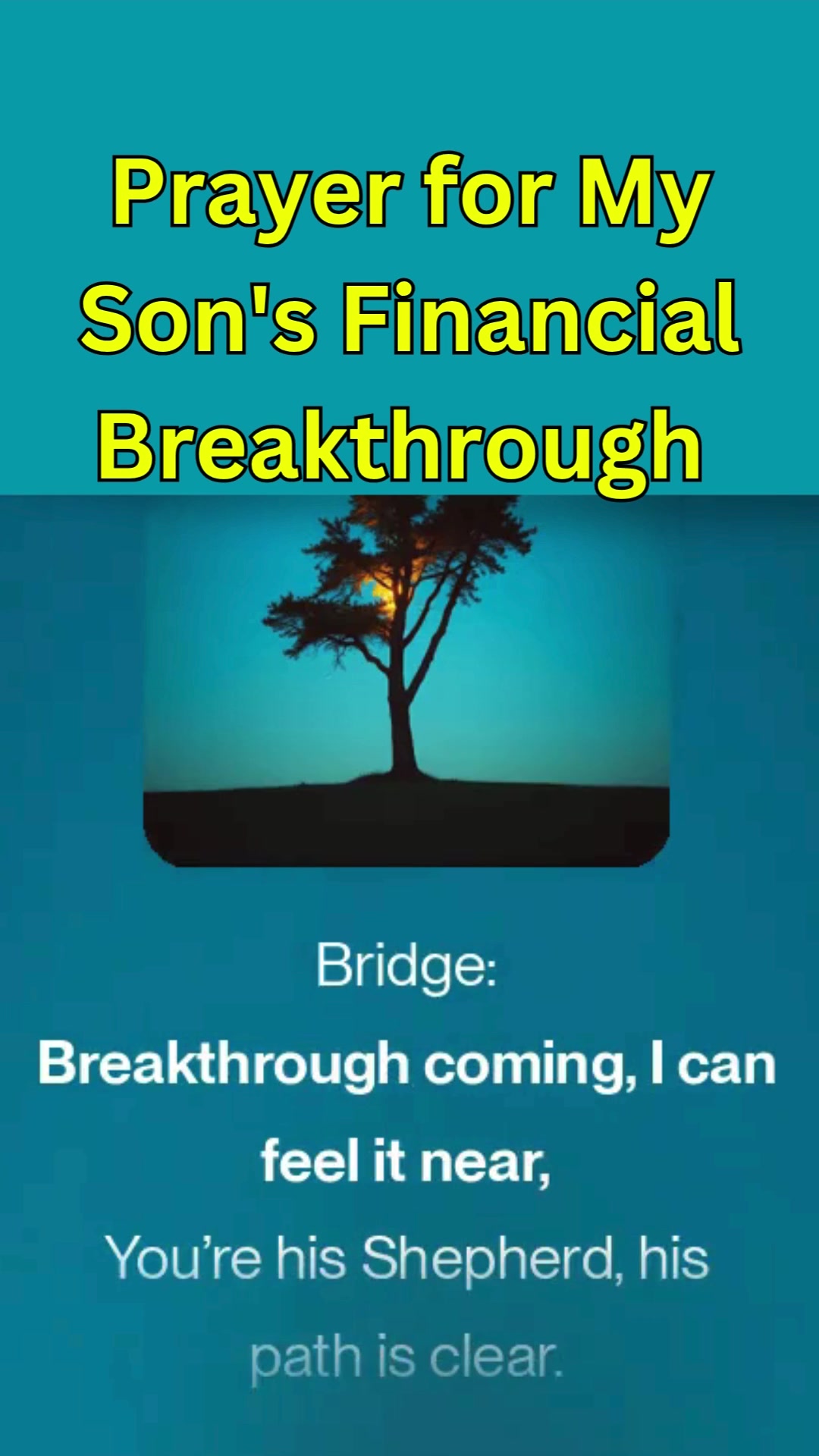 Video thumbnail for Mother's prayer for Son's financial blessings (1)
