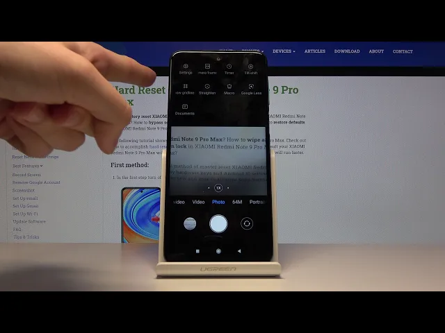 Video thumbnail for XIAOMI Redmi Note 9 Pro Camera Shutter Option - Deactivate Camera Sound