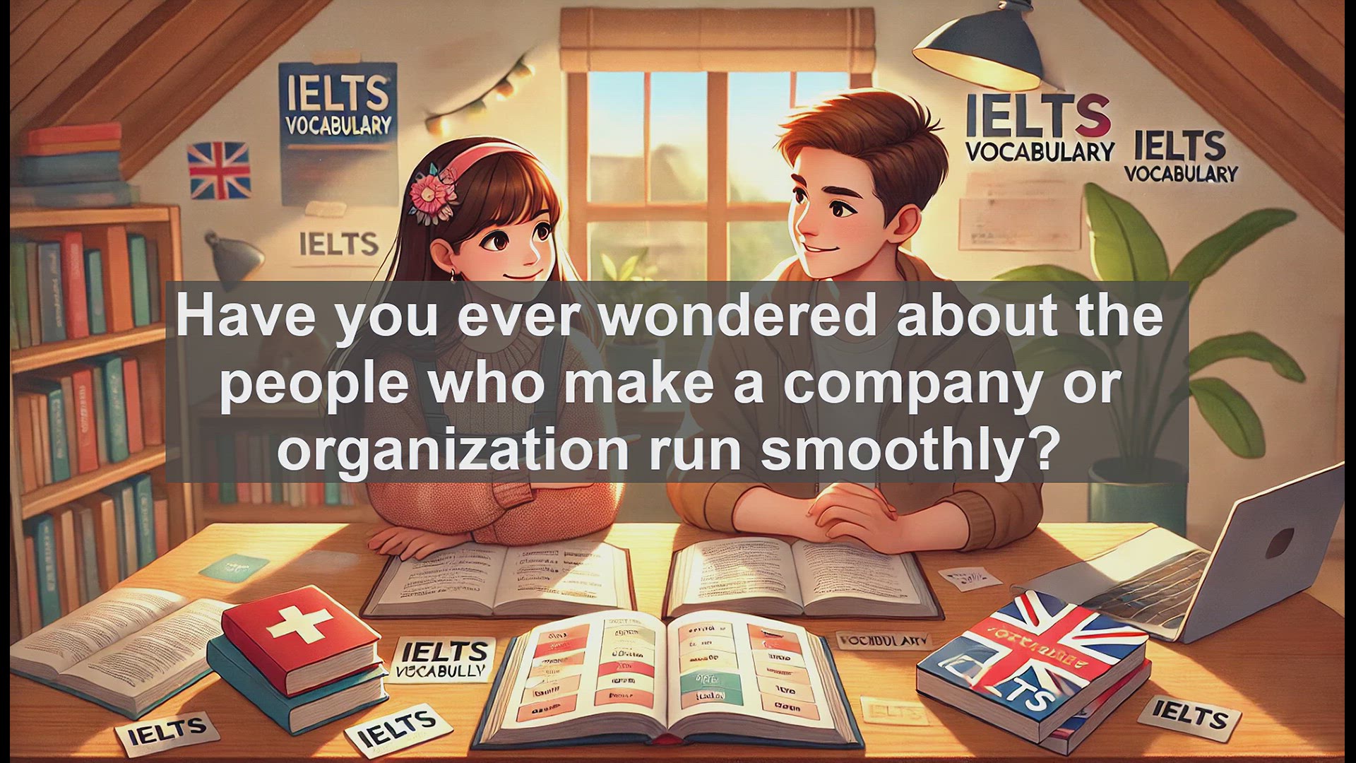 'Video thumbnail for 2500 Must Know IELTS 6.5 Vocabulary - Personnel: Understanding the Workforce of Organizations'