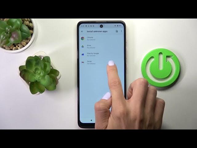 Video thumbnail for How to Allow Unknown Sources on MOTOROLA Moto E40 - Install Apps From Unknown Sources