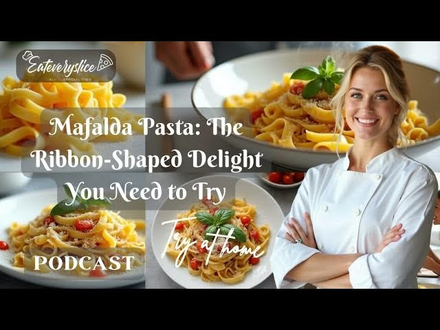 Video thumbnail for Mafalda Pasta with Tomato Basil Sauce Recipe | Italian-American Dish