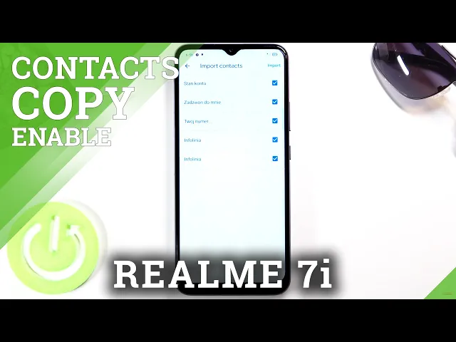 Video thumbnail for How to Copy Contacts in REALME 7i – Move Phone Numbers