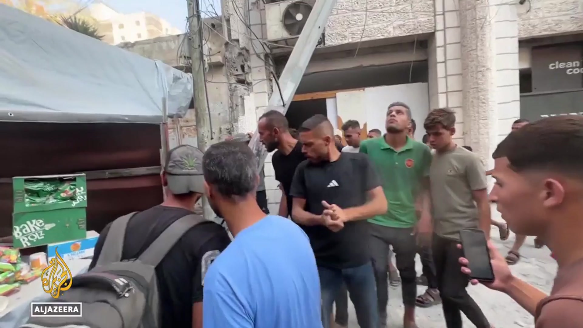 'Video thumbnail for ‘Mayhem and chaos’ in Gaza City as Israel attacks intensify, survivors cry out for loved ones'