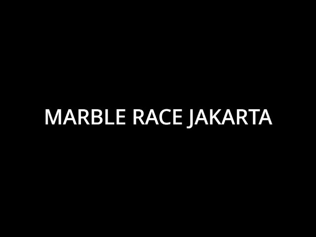 Video thumbnail for Marble Race Jakarta Day 3 | Stay Inside | Algodoo Version