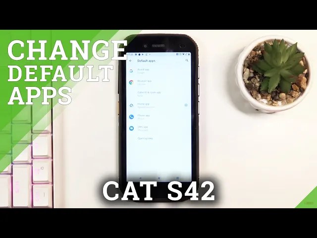 Video thumbnail for How to Set Up Default Browser on CAT S42 – Mange Default Apps