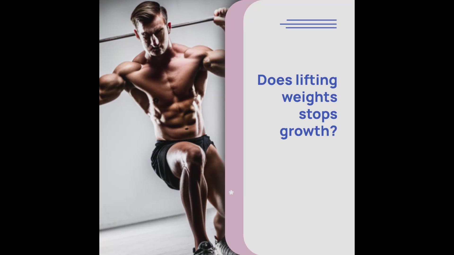 'Video thumbnail for Does Lifting weight stops height?'