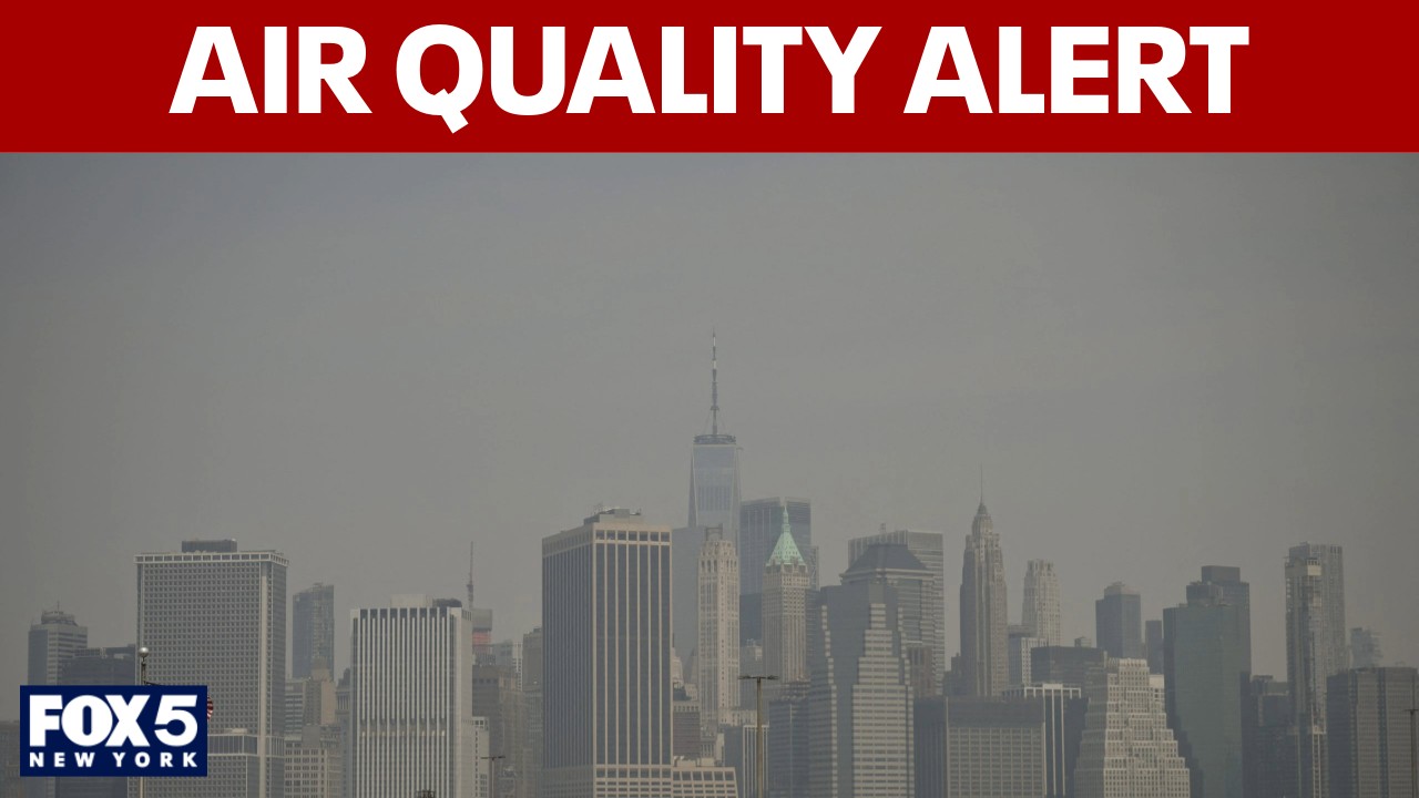 Video thumbnail for NYC air quality alert: How concerned should you be?