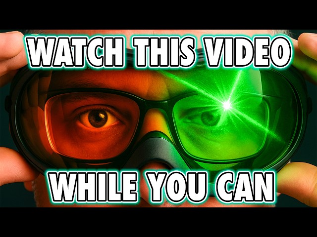 Video thumbnail for DO NOT BUY A HOME LASER! - Before watching this video - Best Home Laser Safety Glasses?