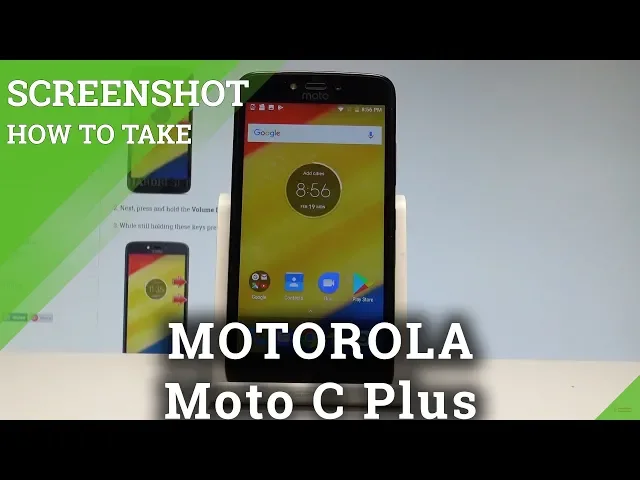 Video thumbnail for How to Take Screenshot in MOTOROLA Moto C Plus - Capture Screen |HardReset.Info