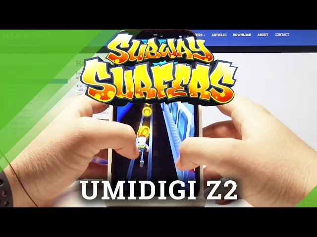 Video thumbnail for Subway Surfers on UMIDIGI Z2 - Gaming Quality Test