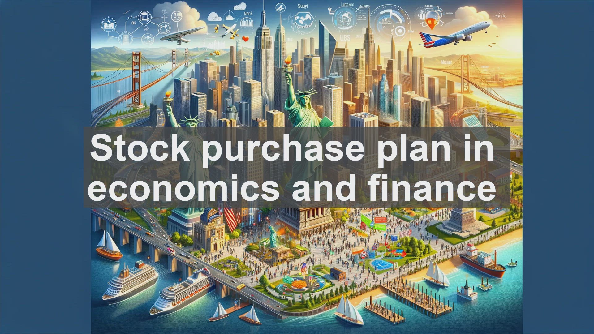 'Video thumbnail for Stock purchase plan in economics and finance'