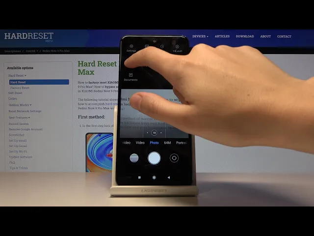Video thumbnail for How to Activate Camera Gridlines on XIAOMI Redmi Note 9 Pro – Orientation Lines