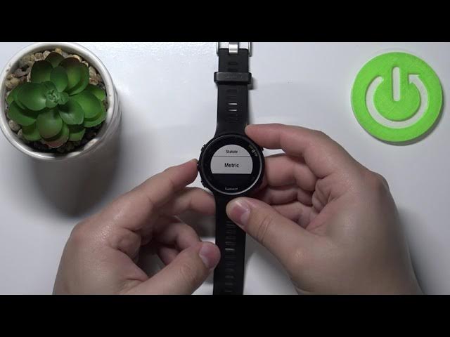 Video thumbnail for How to Change Unit Type in GARMIN Forerunner 45 HR– Set Metric or Statute