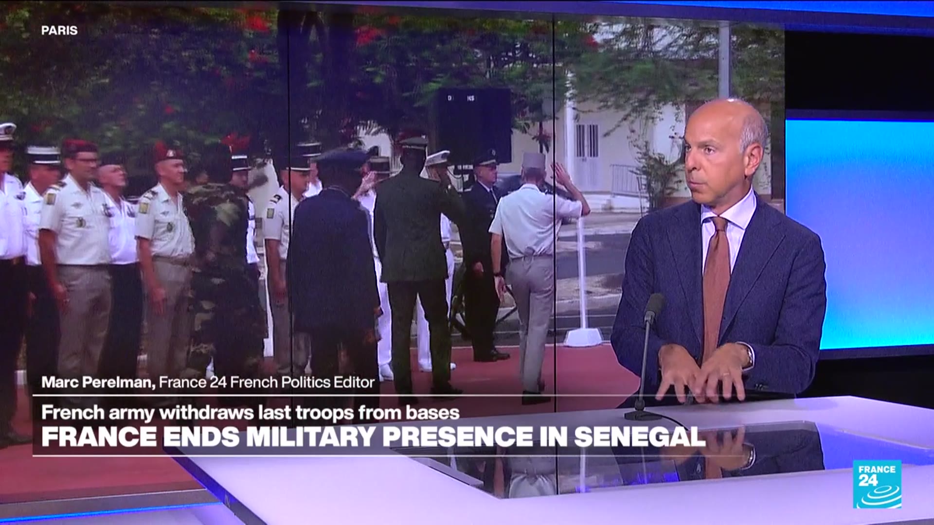 'Video thumbnail for France ends military presence in Senegal'