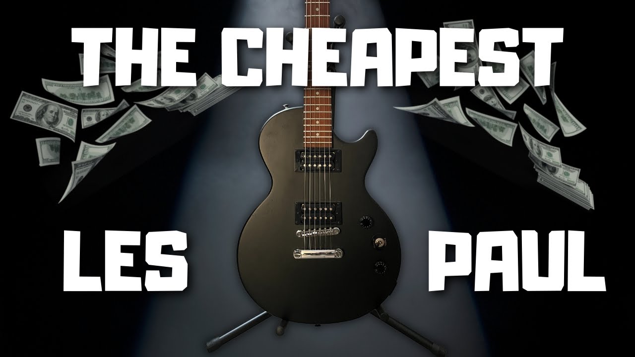 Video thumbnail for Epiphone's CHEAPEST Les Paul -  How Good Is It? (Epiphone Les Paul Special VE Review)